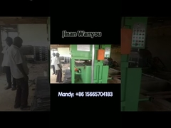 máquina automática da caixa da caixa da bandeja do ovo de 4 moldes em Nigéria