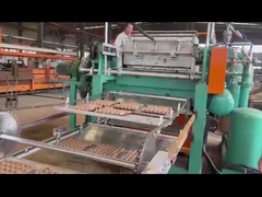 bandeja de papel do ovo que faz a máquina de molde da polpa da máquina para a empresa de pequeno porte