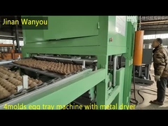 máquina de fabricação de bandeja de ovo de moldagem de polpa de papel máquina de caixa de ovo