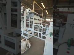 linha de produção de bandejas de ovos rotativas 2500-3000pcs/h capacidade 4+4 moldes formando
