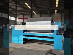 Máquina de moldagem de pasta de papel de grande capacidade 6000 pcs/h Linha de produção de máquina de bandeja de ovos