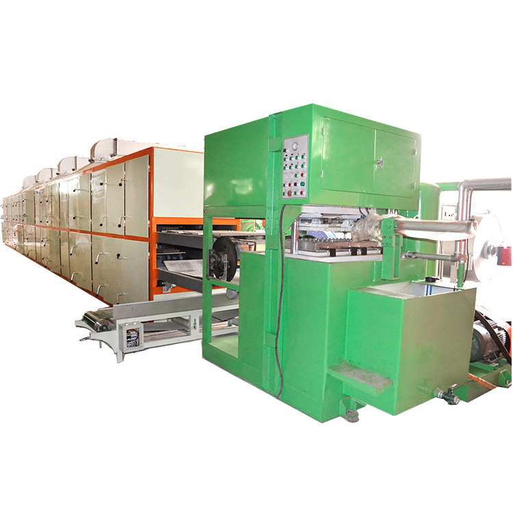 Máquina de fabricação de bandejas de maçã de alta velocidade 20-30pcs/min Máquina de fabricação de bandejas de ovo de papel
