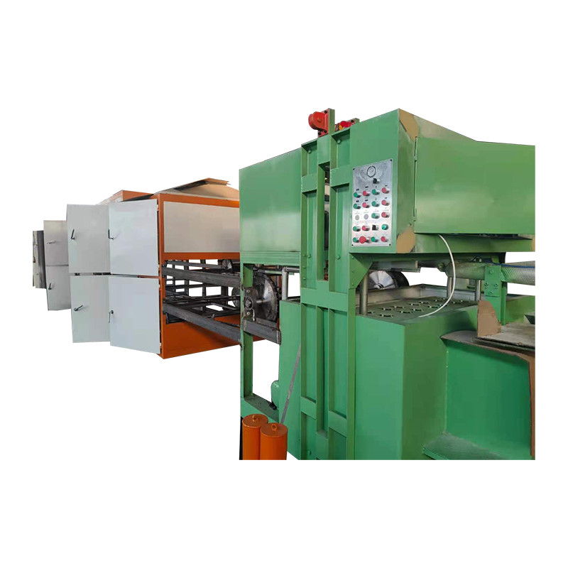Linha de produção totalmente automatizada de máquina de fabricação de bandejas de ovos de papel para simplificar o processo de fabricação