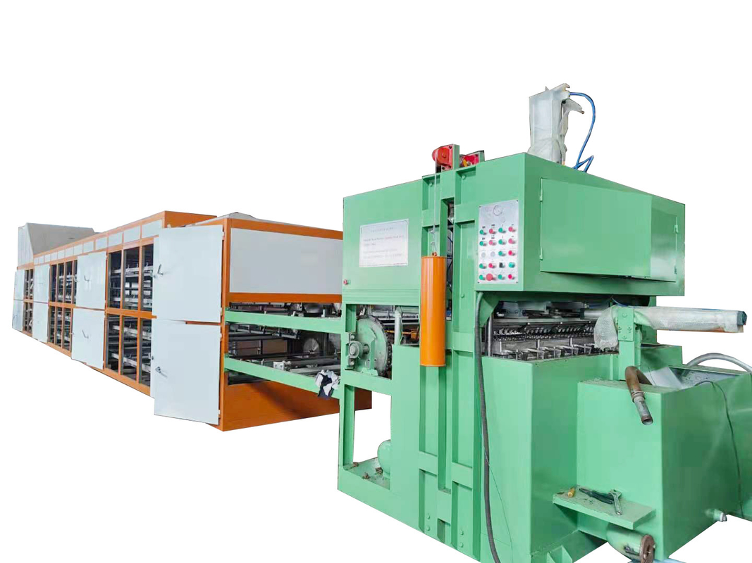 Linha de Produção de Máquina de Fabricação de Caixas de Ovos Totalmente Automática Solução perfeita para os requisitos de embalagem