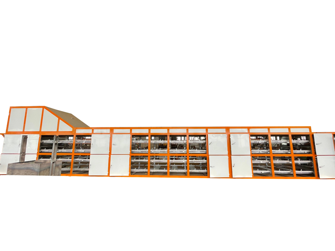 Linha de produção de caixas de ovos de grande capacidade totalmente automática 3*4