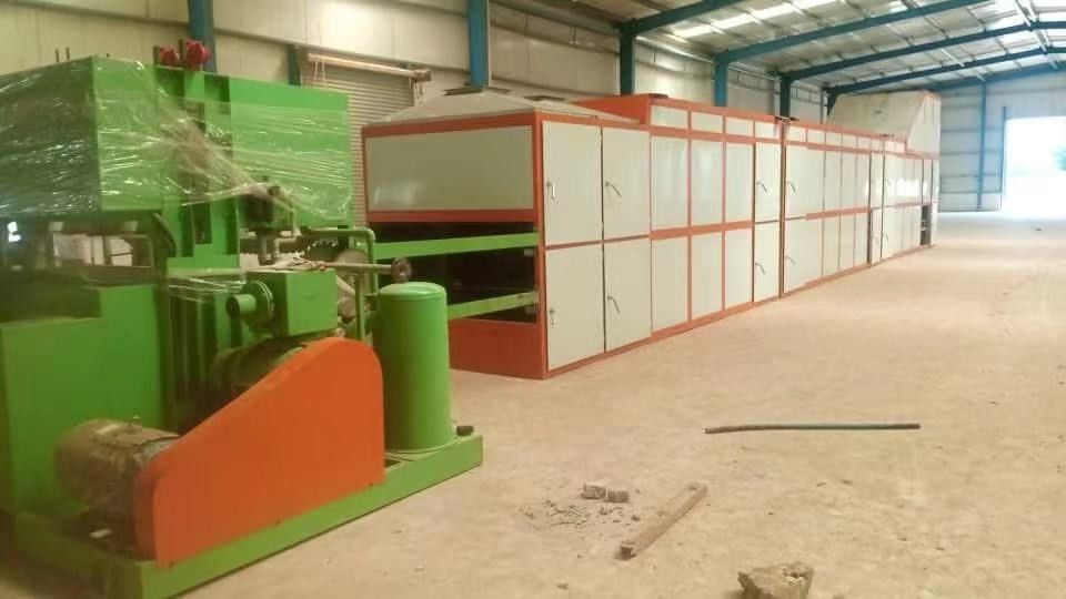 Linha de produção de bandeja de ovos de papel eco-amigável de resíduo de formação rotativa recíproca 45KW-200kw Máquina de bandeja de ovos de grande capacidade