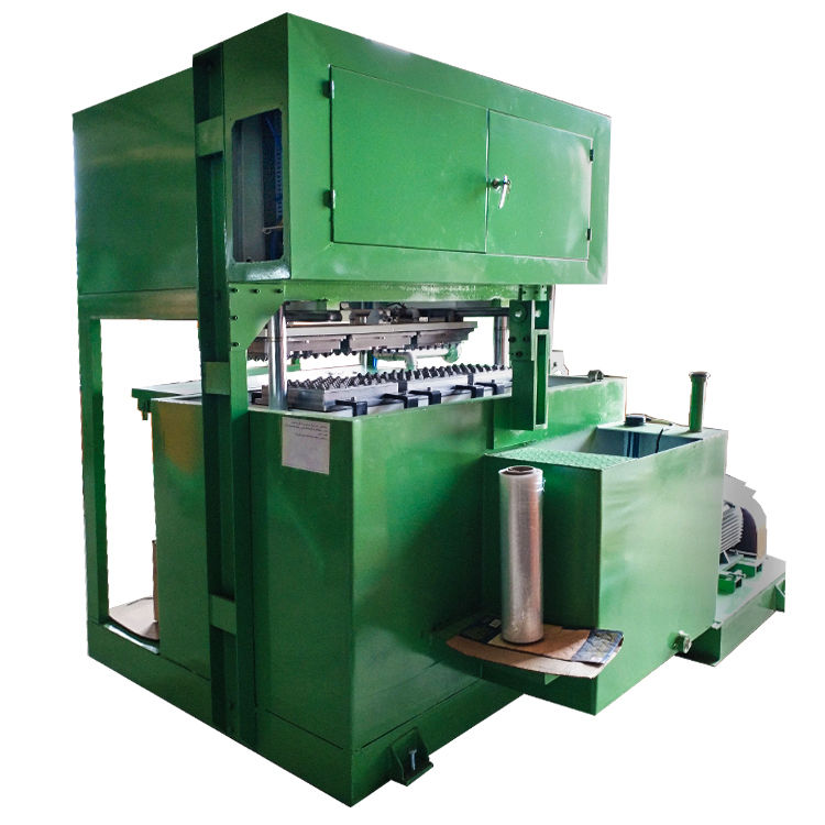 Máquina semiautomática de embalagem de ovos de papel 1000pcs/h Linha de produção automática de caixas de ovos