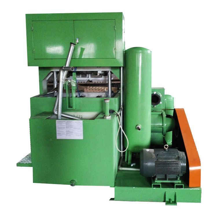 Máquina Automática de Alta Eficiência para Bandejas de Ovos de Papel, Linha de Produção de Caixas de Ovos Controlada por Computador