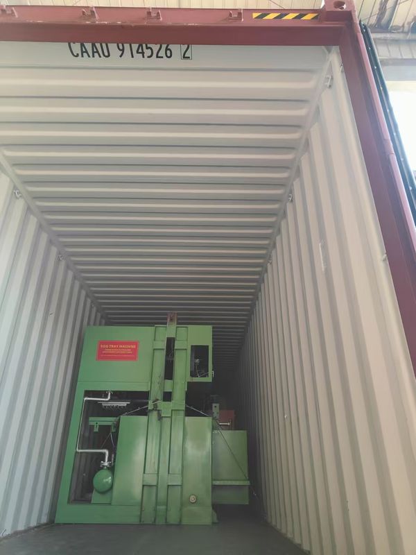 2 moldes 700pcs/h Máquina de moldagem de polpa de papel de moldes personalizados com baixa energia