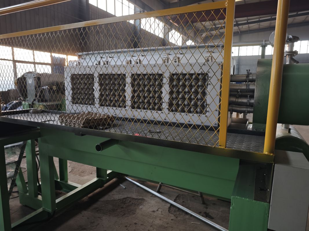 Máquina de Fazer Cartelas de Ovos de Papel de Cor Verde com Baixo Consumo de Energia Linha de Produção de Bandejas de Ovos Máquina de Bandejas de Ovos