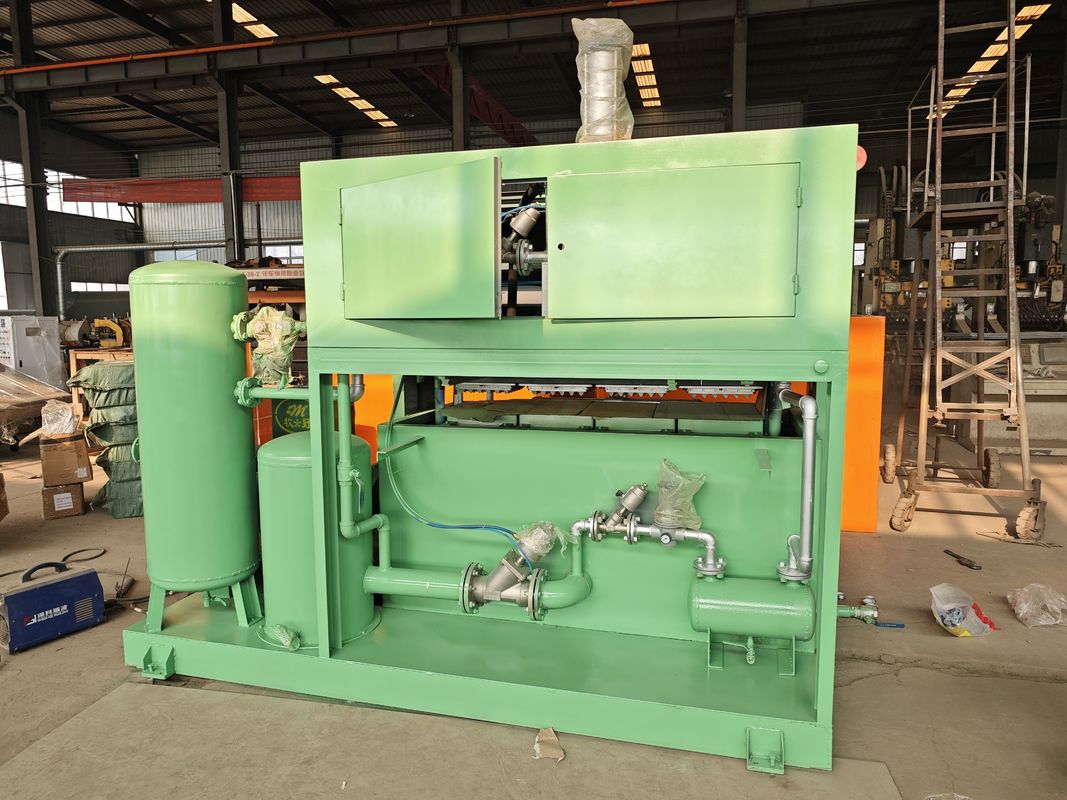 Máquina de Bandeja de Ovos de Papel Pequena Capacidade Instalação Conveniente Linha de Produção de Bandejas de Ovos para Fabricação de Caixas de Ovos