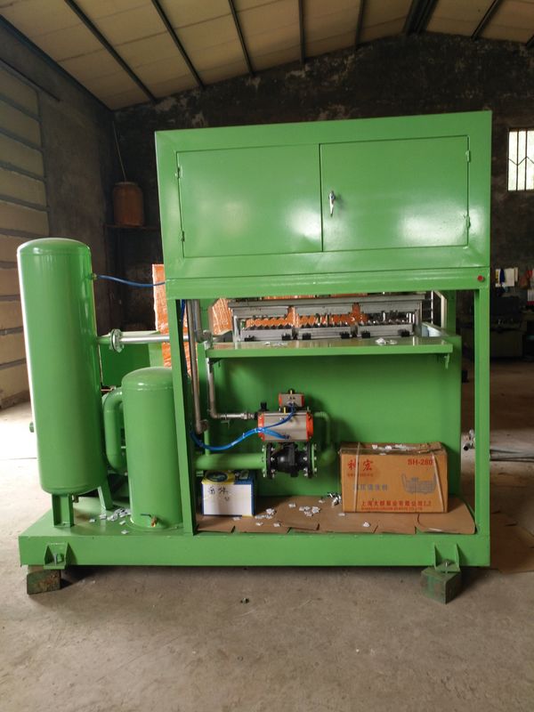 Máquina de Moldagem de Polpa Controlada por PLC Wanyou para Bandejas de Ovos 380V/50Hz 180KW Linha de Produção de Bandejas de Ovos com Reciclagem de Papel para Pequenos Negócios