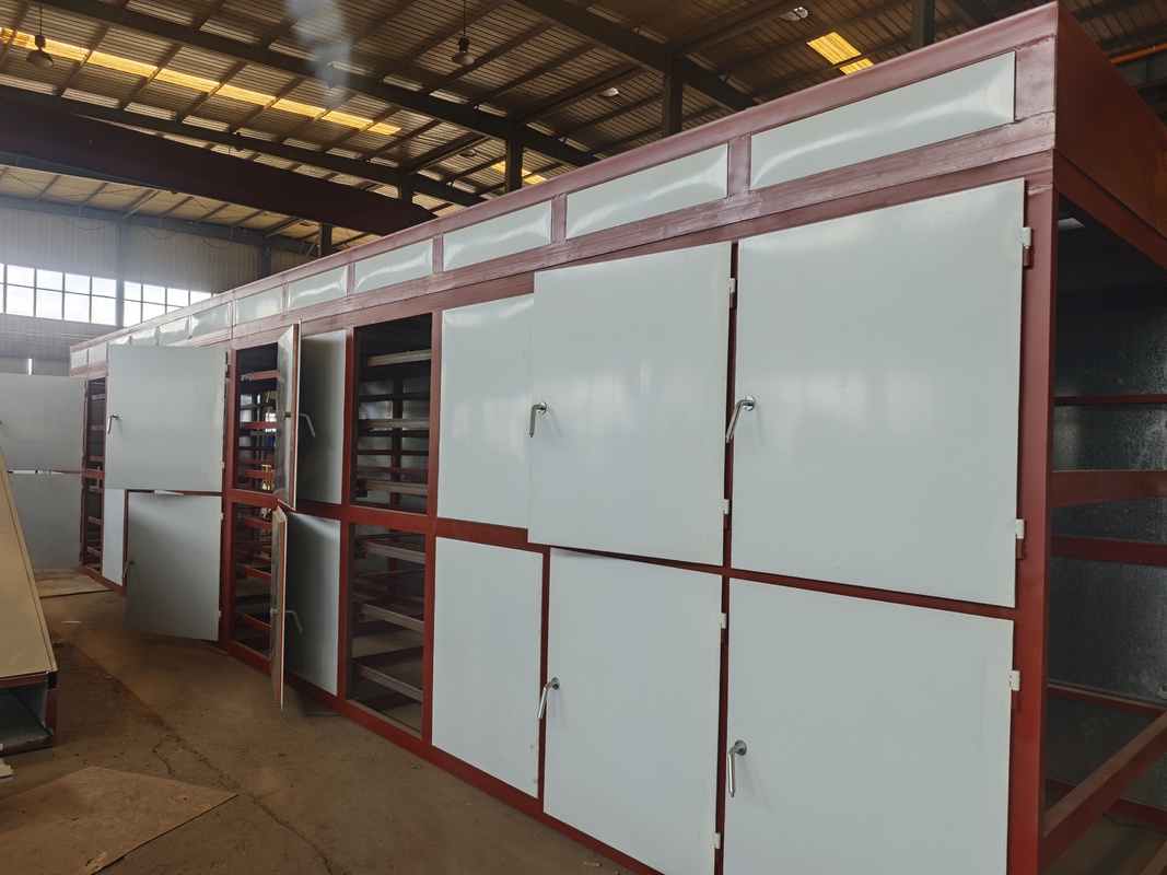 Máquina totalmente automático da bandeja do ovo com o secador metálico 6000pcs de 4 camadas pela hora