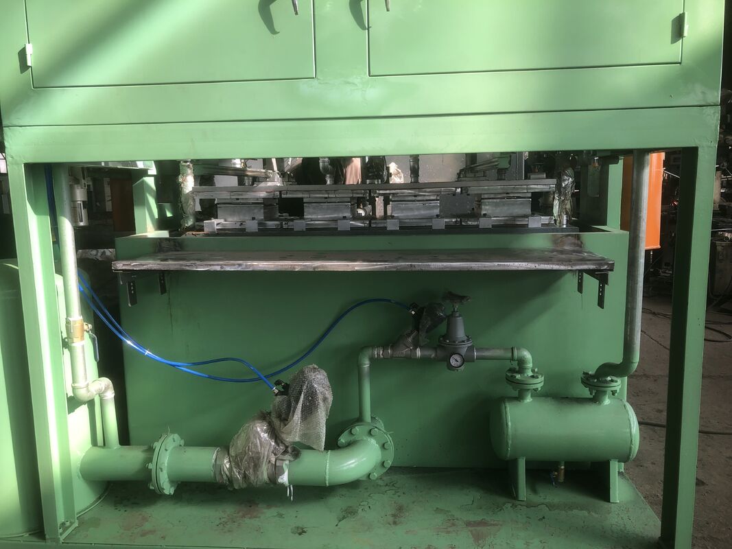 Máquina de embalagem de ovos de alta capacidade de 1500 pcs por hora Semiautomática e automática para resíduos de papel