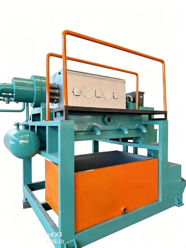 WANYOU WY-P6 Máquina rotativa de moldagem de bandejas de ovos com controle automático PLC para 2000-3000 pcs/h Produção utilizando pasta de papel reciclado