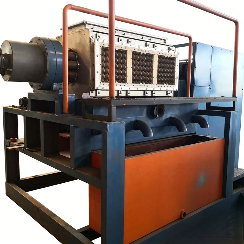 WANYOU WY-P6 Máquina rotativa de moldagem de bandejas de ovos com controle automático PLC para 2000-3000 pcs/h Produção utilizando pasta de papel reciclado