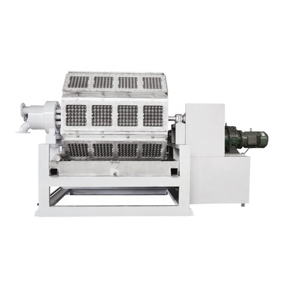 Máquina rotativa de papel de ovos 2000-3000pcs/H Máquina de moldagem de polpa laranja e verde para cartão de papel de ovos / fabricação de bandeja