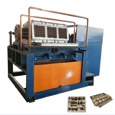 Máquina de fabricação de bandejas de ovos rotativas de 50 Hz com máquina de moldagem de celulose de secador de tijolo / metal