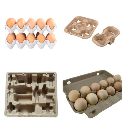 700-5000pcs/H Máquinas de moldagem de celulose Processamento de aço Cartão de ovos Dispositivo de fabricação para produção sem costura