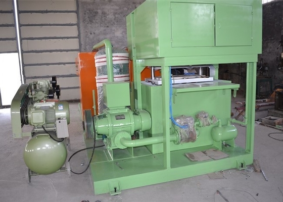Linha de produção automática das bandejas da embalagem de ovo de Tray Making Paper Pulp Molding do ovo com o estábulo da saída 700pcs/h consecutivamente