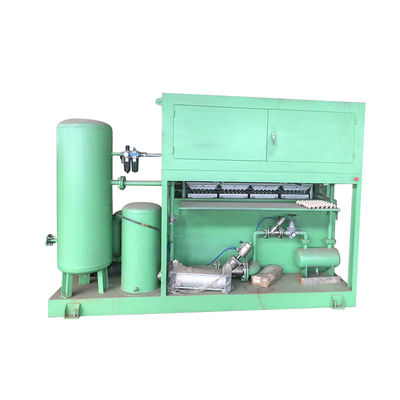 Máquina de produção de bandeja de ovos de poupança de energia de pequena capacidade Máquina de produção de cartão Controle PLC Tipo simples para fabricação de produtos de papel