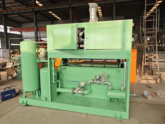 Máquina de Fazer Cartelas de Ovos de Papel de Cor Verde com Baixo Consumo de Energia Linha de Produção de Bandejas de Ovos Máquina de Bandejas de Ovos