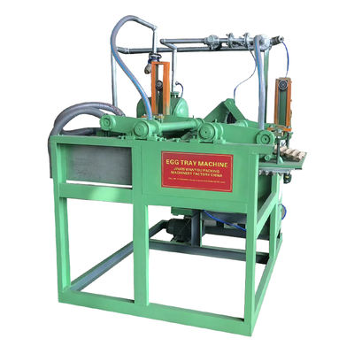 Máquina Simples de Moldagem de Polpa de Papel para Bandejas de Ovos 700 unidades/h Pequenos Negócios