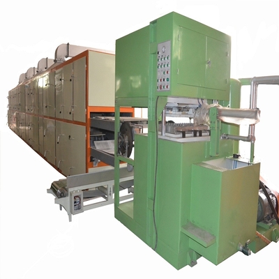4 moldes reciclaram a máquina de molde da celulose, caixa do ovo que faz a máquina