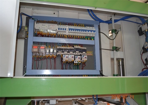 Máquina de fatura de caixas automática do ovo da polpa com controle do tela táctil do PLC
