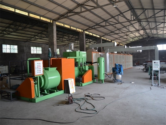Ovo Tray Production Line Capacity 700pcs/h de 2-3 pessoas--ovo Tray Making Machine do papel 6000pcs/h