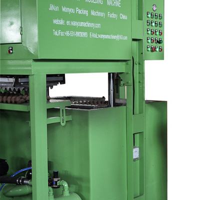 Máquina de fatura de caixa do ovo do papel da cor verde com consumo de baixa energia