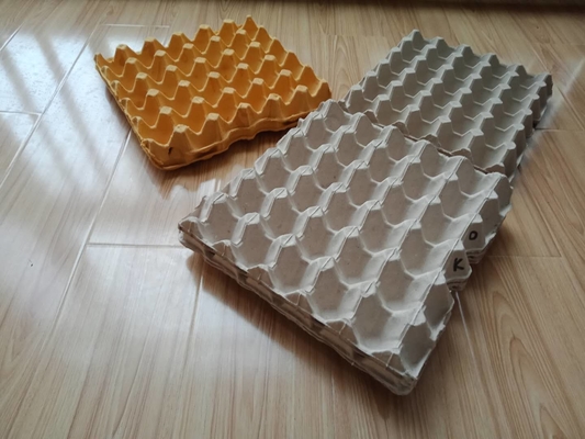 Linha de produção de papel da máquina da bandeja do ovo da eficiência elevada controlada pelo computador