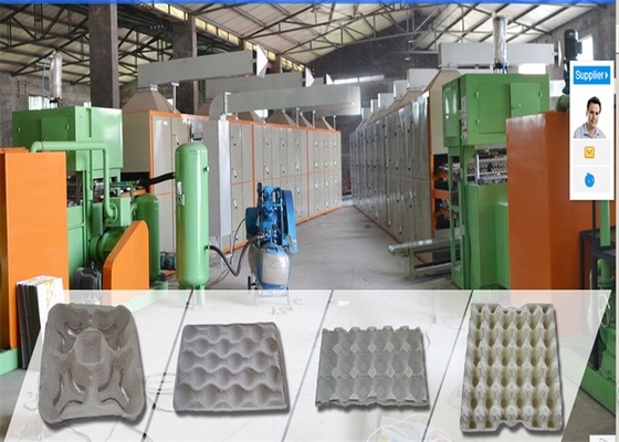 Caixa de papel do ovo da eficiência elevada que faz a máquina, bandeja do fruto que faz a máquina