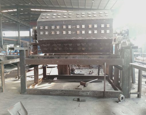 máquina de Tray Production Line Pulp Making do ovo da papelada de 6000 PCes com controle do PLC