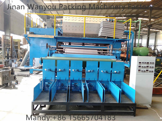Ovo giratório Tray Making Machine do papel de polpa da máquina de Tray Machine Waste Paper Recycling do ovo