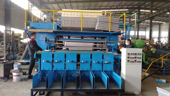 Certificação de papel descartável do CE de Tray Production Line With do ovo da caixa do ovo 6000pcs