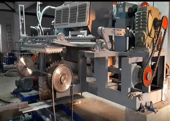 Reduza a polpa a máquina automática pequena moldando da bandeja do ovo 200KW para o negócio caseiro