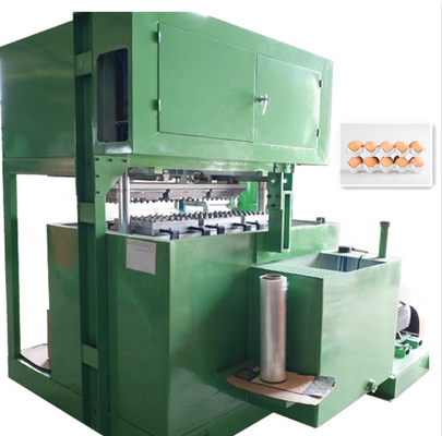 Ovo Tray Machine Egg Tray Maker da polpa da papelada com sistema reduzindo a polpa