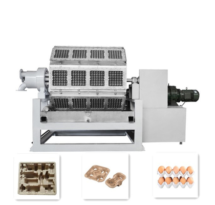 Potenciômetro de flor totalmente automático do copo de Tray Machine Paper Pulp Seedling da polpa 40KW