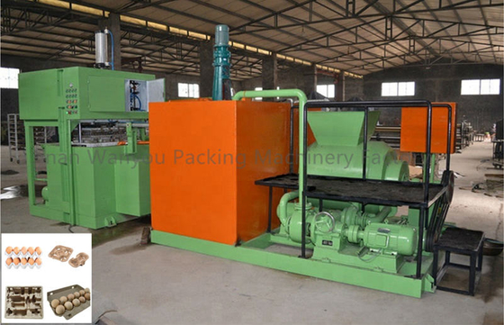máquina de Tray Making Machine Egg Packaging do ovo da papelada da polpa 350pcs/h