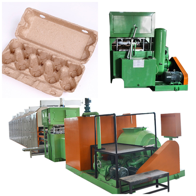 Polpa de papel de Tray Molding Machine For Molded do ovo da imprensa molhada reciclável da papelada